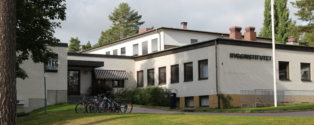 Rygginstitutets byggnad i Sundsvall